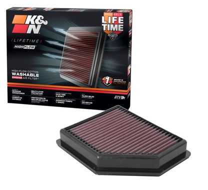 K&N Engineering K&N 20-22 Nissan Sentra 2.0L L4 Replacement Air Filter