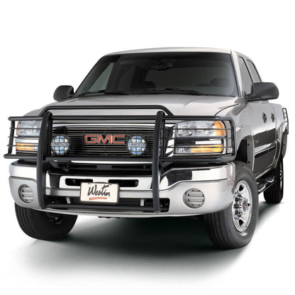 Westin 2004-2013 Chevy Silverado 1500 Crew Cab Premier Oval Nerf Step Bar Mount Kit - Black