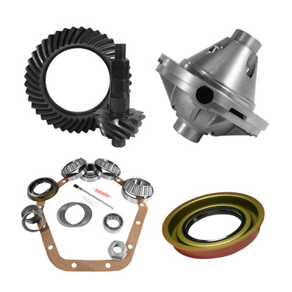 Yukon Gear & Axle Yukon Gear 10.5in GM 14 Bolt 4.88 Rear Ring & Pinion Install Kit 30 Spline Positraction