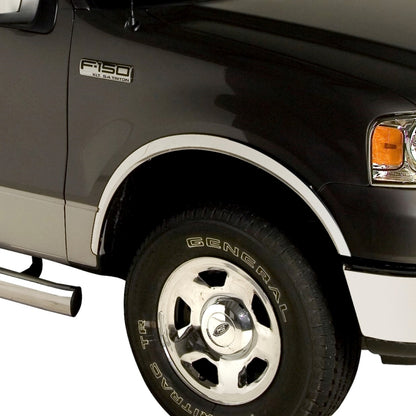 Putco 04-14 Ford F-150 Reg Cab/Ext Cab/Super Crew F-150 (w/o Factory Flares) - Full SS Fender Trim