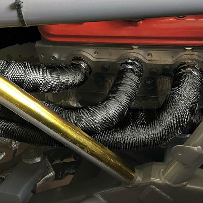 DEI Exhaust Wrap 2in x 15ft - Titanium - Black