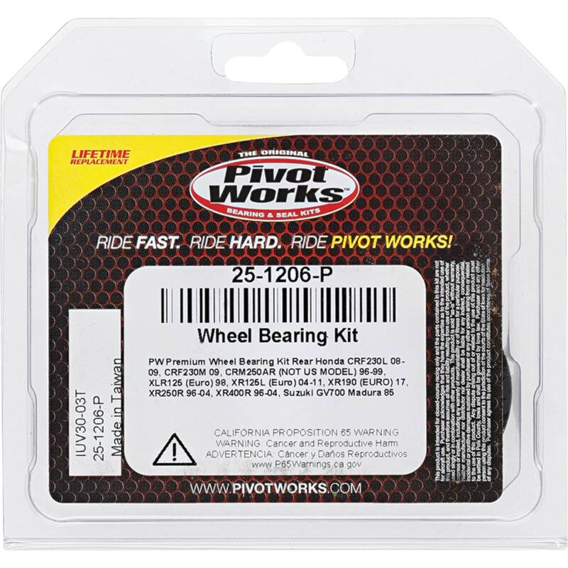 Pivot Works Premium Wheel Bearing