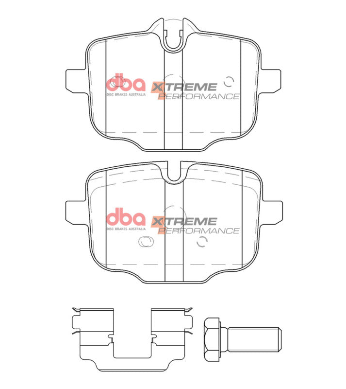 DBA 19-22 BMW 330i (Excl M Sport Package/Brakes) Rear XP Performance Brake Pads