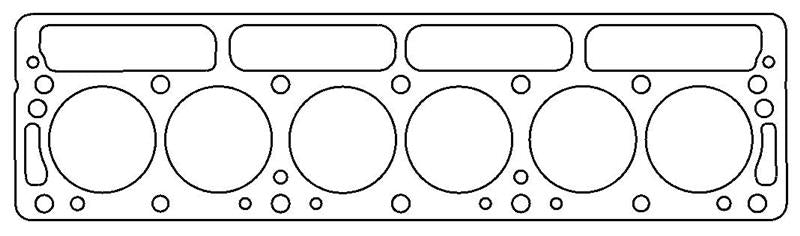 Cometic Gasket Cometic Triumph TR6 HD 76mm .080 inch Copper Head Gasket