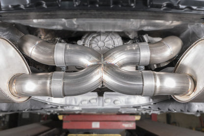 Stainless Works 20-21 Chevrolet Corvette C8 6.2L Legend Cat-Back Exhaust w/ Matte Black Tips