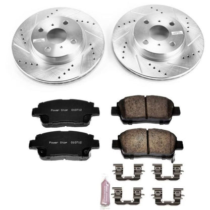 PowerStop Power Stop 12-15 Scion iQ Front Z23 Evolution Sport Brake Kit