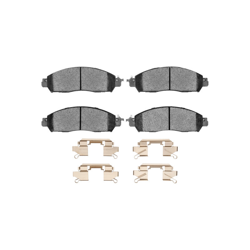 DFC 16-22 Nissan NP300 Frontier (Mexico) Front 3000 Ceramic Brake Pads and Hardware Kit