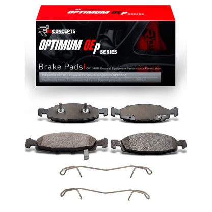 R1 Concepts R1 99-02 Jeep Grand Cherokee Front Optimum OE Pads & Hardware Kit