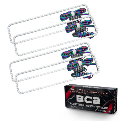 ORACLE Lighting Oracle Chevrolet Blazer 92-94 Dual Halo Kit - ColorSHIFT w/ BC1 Controller