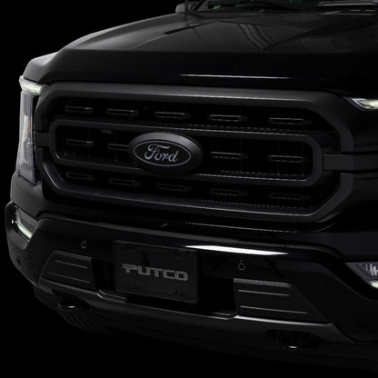 Putco 15-17 Ford F-150 Front Luminix Ford LED Emblem - Fits bar Style Grille