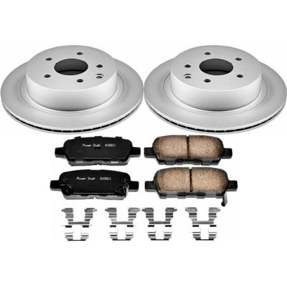 PowerStop Power Stop 14-17 Nissan Juke Rear Z17 Evolution Geomet Coated Brake Kit