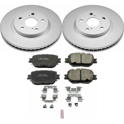 PowerStop Power Stop 14-15 Lexus IS250 Front Z17 Evolution Geomet Coated Brake Kit