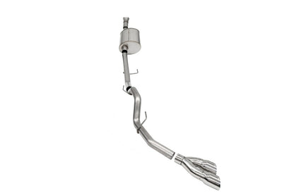 CORSA Performance Corsa 2021-2025 Ford F-150 SuperCab/6.5in Bed 5.0L V8 Sport Cat-Back Single Side Exit-Polished