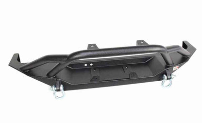 Fishbone Offroad Cherokee XJ Front Winch Bumper W/Grille Guard Bullhead Steel - Blk Txtrd Pwdrcoat