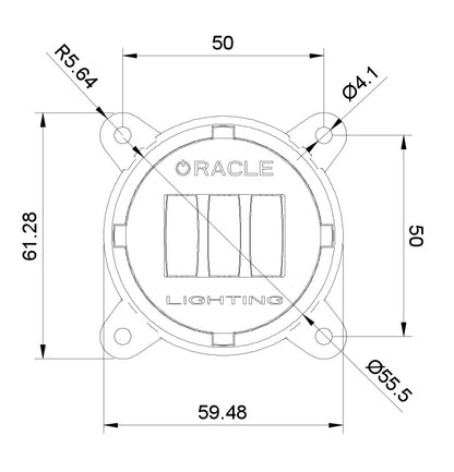 ORACLE Lighting Oracle 60mm 30W Low Beam LED Emitter - 6000K
