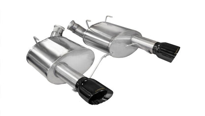 CORSA Performance Corsa 2011-2014 Ford Mustang GT/Boss 302 5.0L V8 Black Xtreme Axle-Back Exhaust