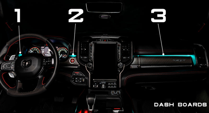 ORACLE Lighting Oracle 19-22 RAM Complete Interior Ambient Lighting ColorSHIFT RGB Conversion Kit
