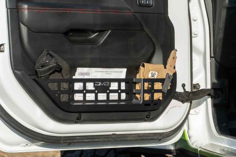 DV8 Offroad 18-25 Jeep Wrangler JL Electric Seat Front Door Molle Pockets