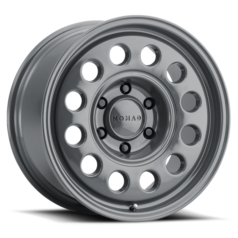 Nomad N501UG Convoy 16x8in / 6x139.7 BP / -10mm Offset / 106.1mm Bore - Gloss Grey Wheel