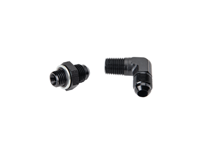 Fleece Performance 03-15 Cummins Turbo Oil Feed Line Kit for S300/S400 Turbos in 2nd Gen Location