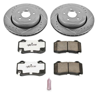 PowerStop Power Stop 06-10 Jeep Grand Cherokee Rear Z26 Street Warrior Brake Kit