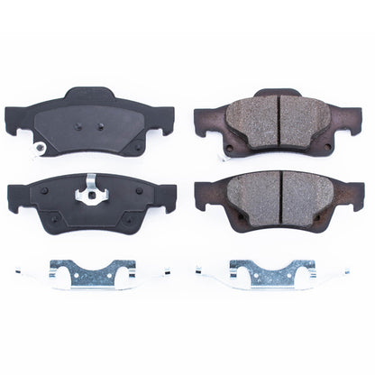 PowerStop Power Stop 11-19 Dodge Durango Rear Z17 Evolution Ceramic Brake Pads w/Hardware