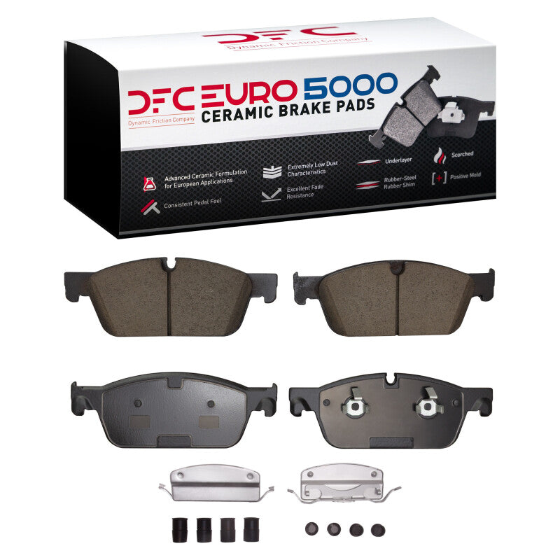 DFC 12-14 Mercedes-Benz ML550 Front Euro 5000 Ceramic Brake Pads and Hardware Kit