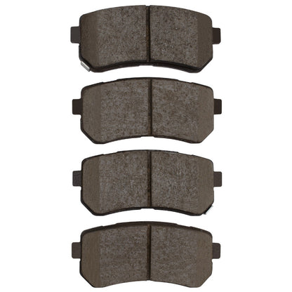 DFC 06-20 Dodge Attitude (Mexico) Rear 5000 Advanced Ceramic Brake Pads