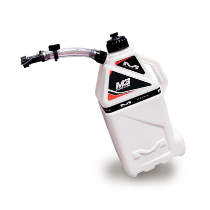 Matrix Concepts M4 0.4 Gallon Utility Can White-Black