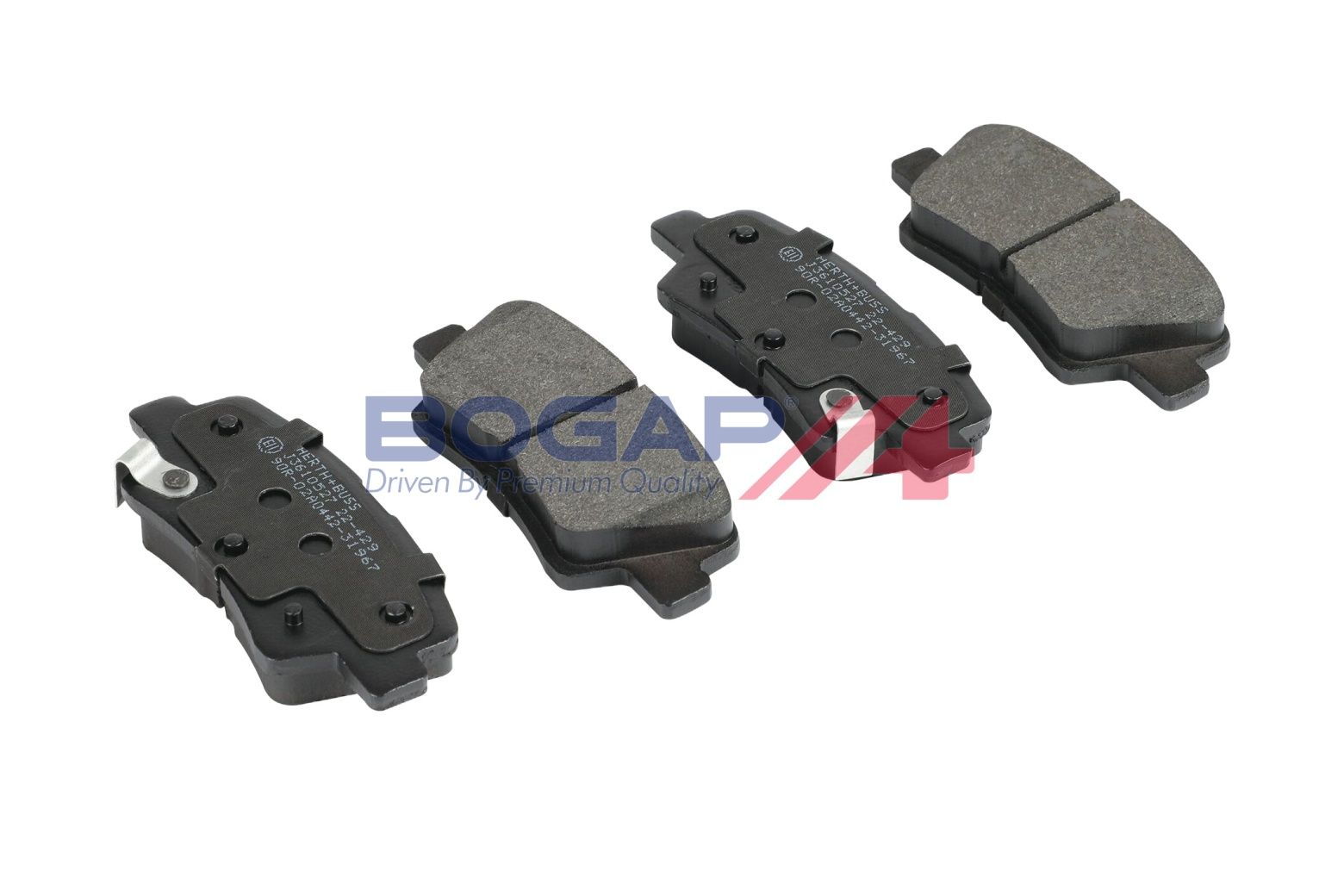 BOGAP Y8210241 Brake Pad Set, Disc Brake | ML Performance Car Parts