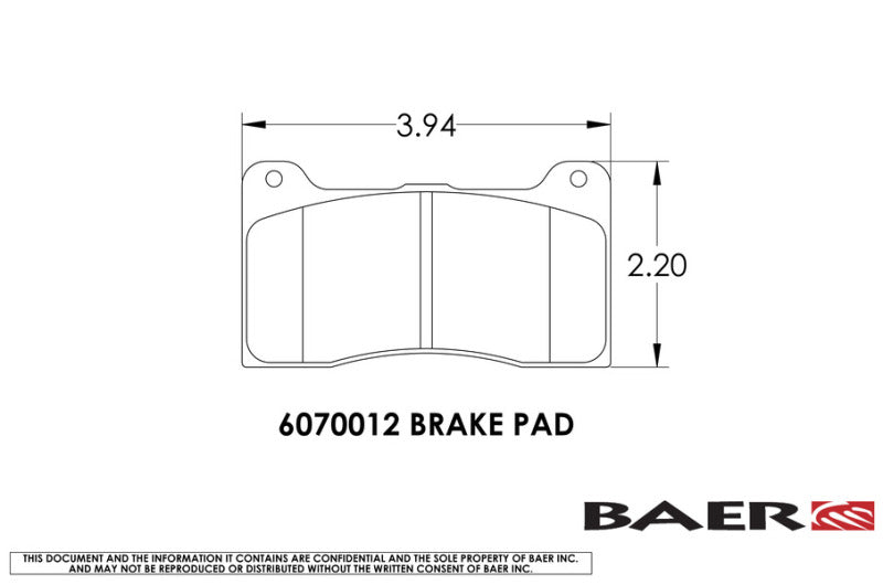Baer Brakes 15-23 Ford Mustang 11.625in SS4+ Deep Stage Rear SDZ Brake Kit - Clear