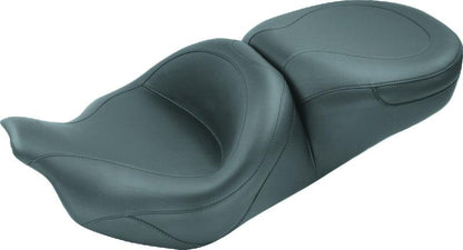 Mustang Motorcycle Mustang 08-21 Harley Electra Glide Std, Rd Glide, Rd King, Street Glide Touring 1PC Seat - Black