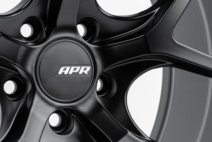 APR A01 Flow Formed 18x8.5 / 5x112 / ET45 / 66.5mm Bore / Satin Black Wheel