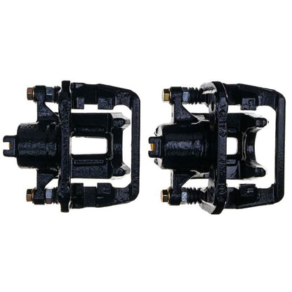 PowerStop Power Stop 01-03 Acura CL Rear Black Caliper - Pair w/Bracket