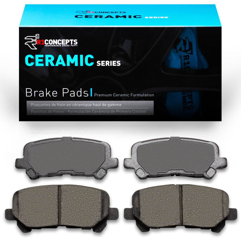 R1 Concepts R1 07-25 Acura ZDX Rear R1 Ceramic Brake Pads