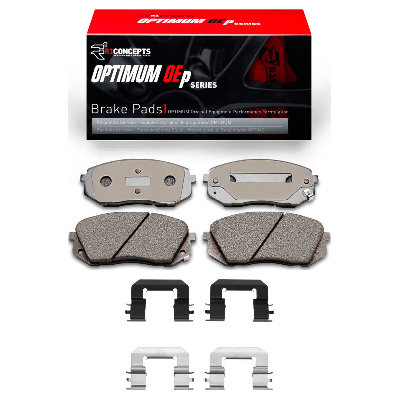 R1 Concepts R1 11-12 Kia Rondo (Canada) Front Optimum OE Pads & Hardware Kit