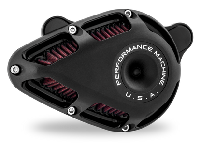 Performance Machine 23-Up CVO, 2024 Touring Jet Air Cleaner - Black Ops