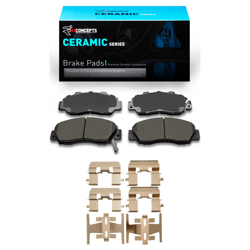 R1 Concepts R1 91-02 Acura Legend Front Ceramic Brake Pads & Hardware Kit