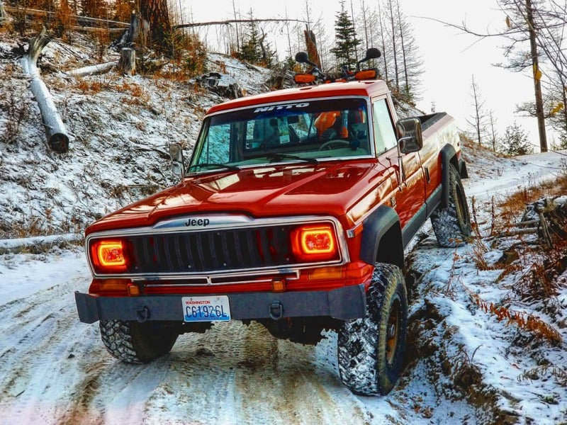 ORACLE Lighting Oracle Pre-Installed Lights 7x6 IN. Sealed Beam - UV/Purple Halo