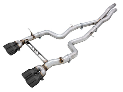 AWE Tuning BMW F8X M3/M4 Track Edition Cat-Back Exhaust - Diamond Black Tips
