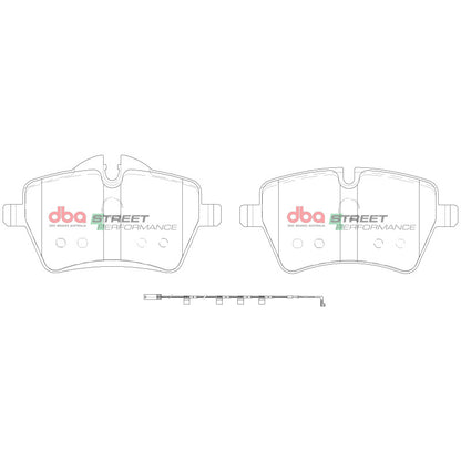 DBA 06-16 Mini Cooper (w/JCW Brakes/12mm Lugs/294mm Rotor) Front SP Performance Brake Pads