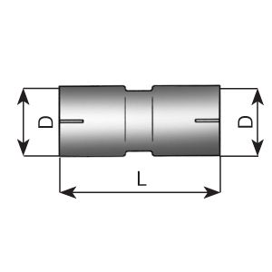 DINEX DIN93723 Exhaust System Pipe Connector