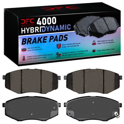 DFC 10-11 Kia Sportage Front 4000 Hybridynamic Brake Pads