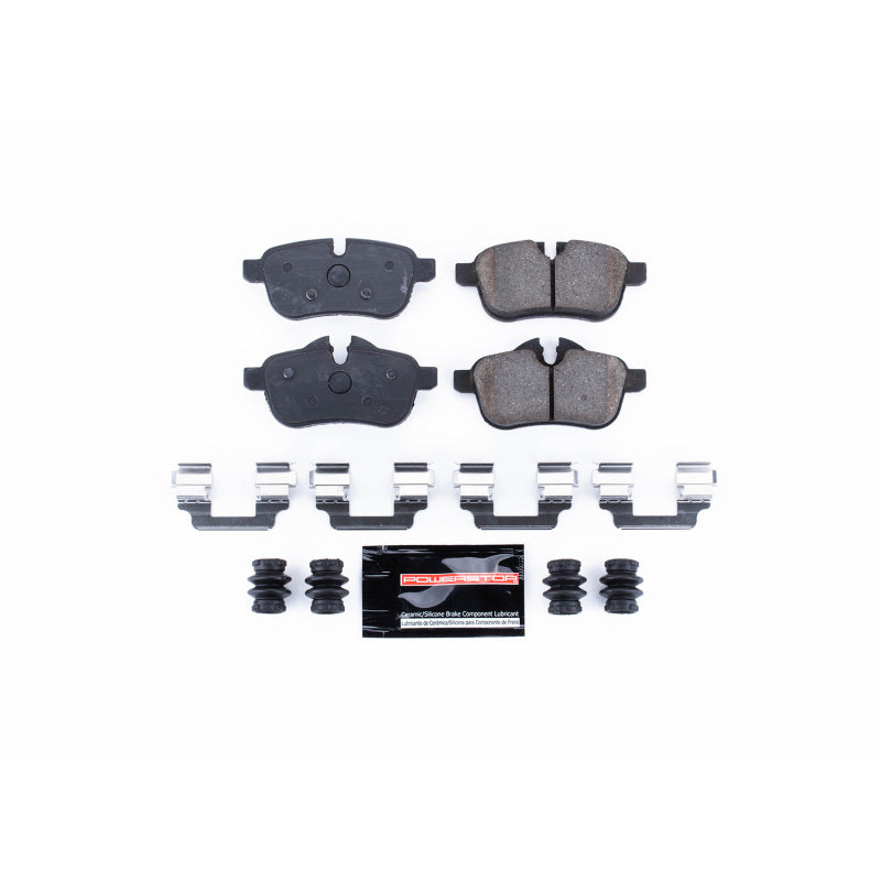 PowerStop Power Stop 09-16 BMW Z4 Rear Z23 Evolution Sport Brake Pads w/Hardware