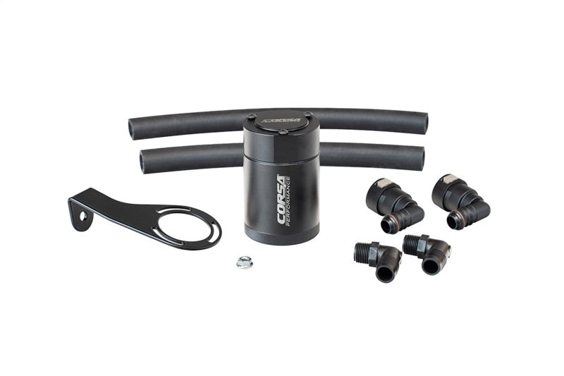CORSA Performance Corsa 2021-2025 Ford Bronco 2.7L Aluminum Oil Catch Can
