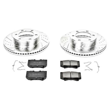 PowerStop Power Stop 01-02 Toyota Sequoia Front Z23 Evolution Sport Brake Kit
