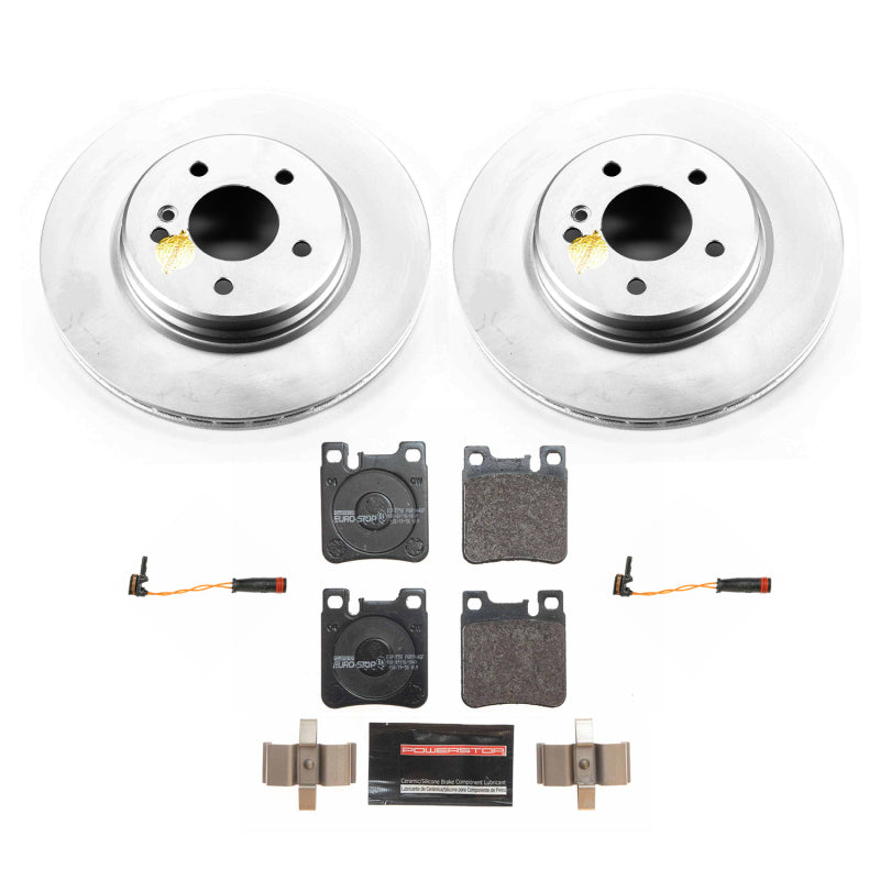 PowerStop Power Stop 02-04 Mercedes-Benz C32 AMG Rear Euro-Stop Brake Kit