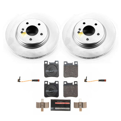 PowerStop Power Stop 02-04 Mercedes-Benz C32 AMG Rear Euro-Stop Brake Kit