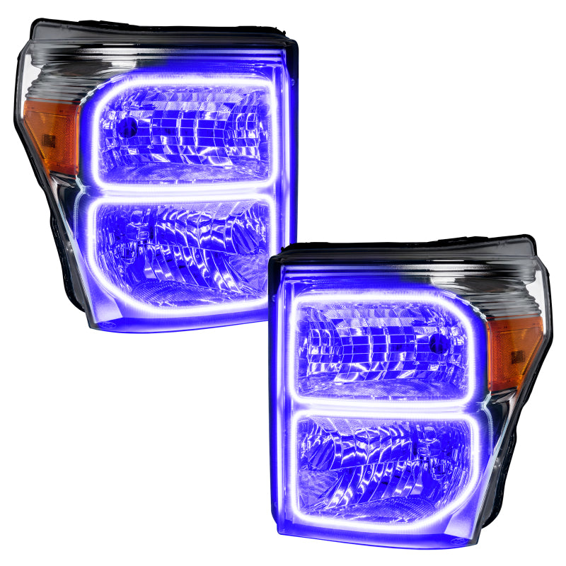 ORACLE Lighting Oracle 11-16 Ford F250/350 LED HL - ColorSHIFT w/ 2.0 Controller