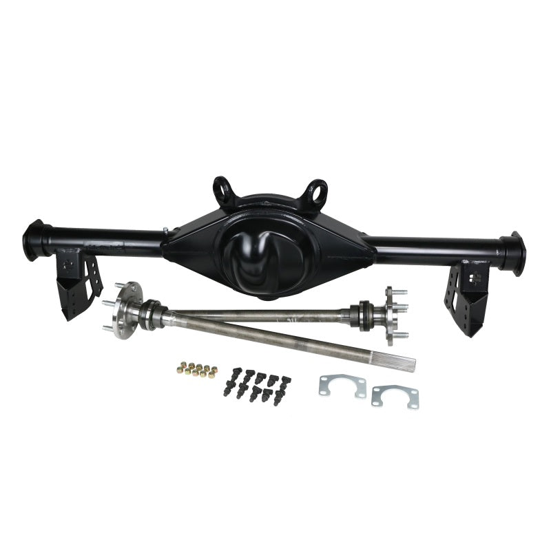 Ridetech 64-72 Chevrolet Chevelle Ford 9in Rear Axle Housing Kit - Satin Black (Narrowed)